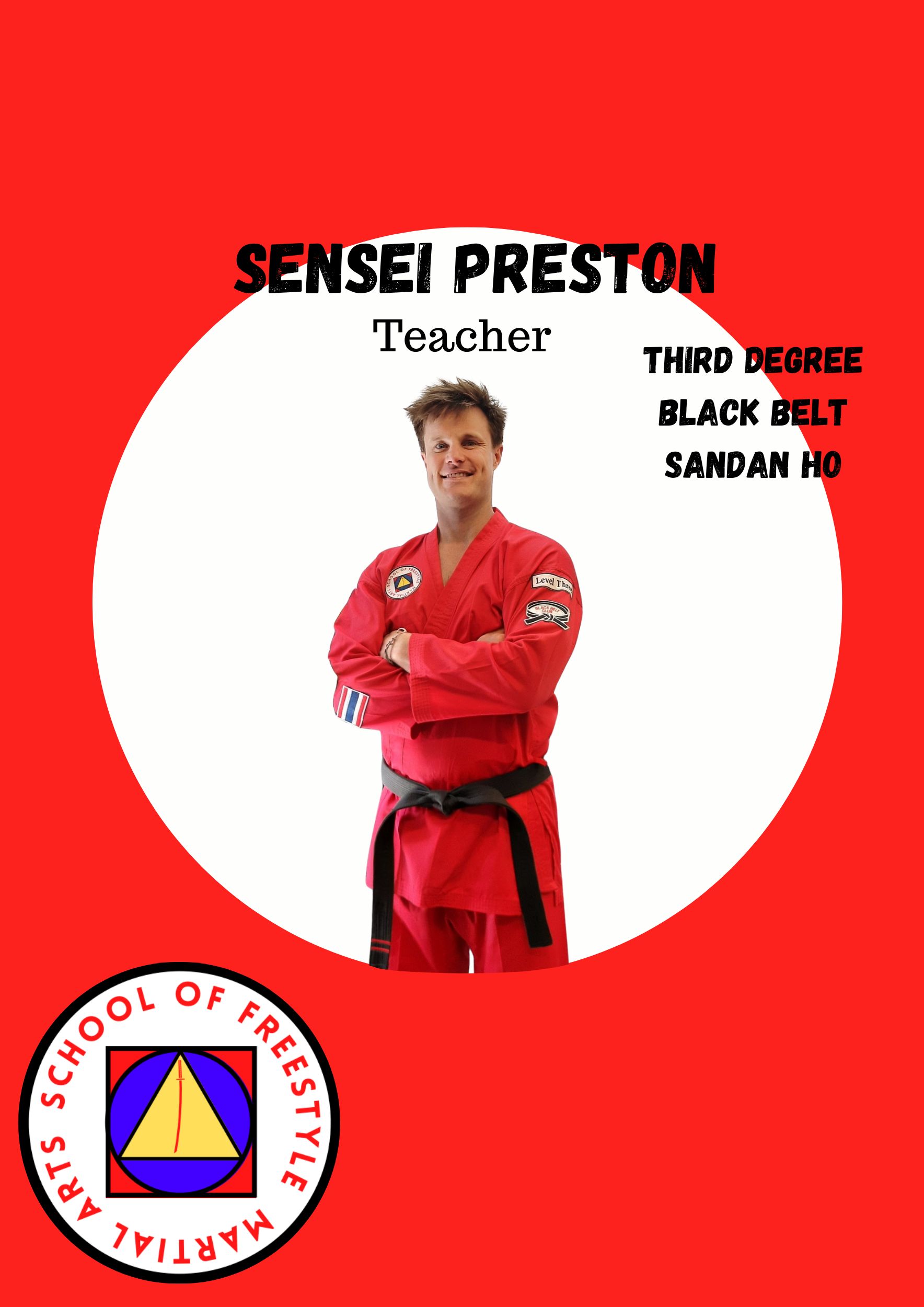Sensei Preston Kelly